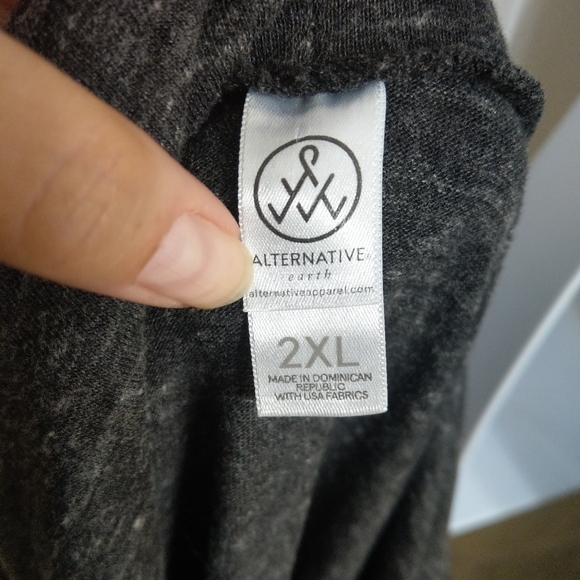 Alternative Apparel Start the Party Gray Hoodie - Picture 6 of 8